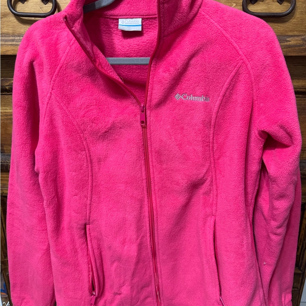 Columbia Women's Pink Fleece Jacket